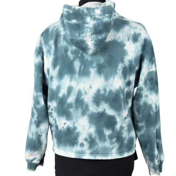 VANS Tie Dye Pullover Hoodie Blue White Women’s M - Picture 2 of 9